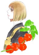 鈴木有布子「星河万山霊草紙」カット。