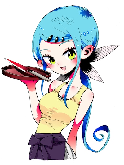 読み切り「恋のスーサイド」キービジュアル(C)中山敦支／小学館