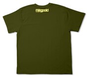 「メグッポイドTシャツ MOSSGREEN」バック。(C)ゆうきまさみ