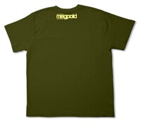 「メグッポイドTシャツ MOSSGREEN」バック。(C)ゆうきまさみ