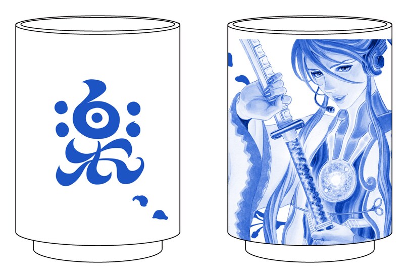 「がくっぽいど湯のみ」(C)三浦建太郎