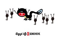 Genevieve Gaucklerのデザインしたウナギイヌ。(C)Fujio Pro / Genevieve Gauckler × Ciaopanic