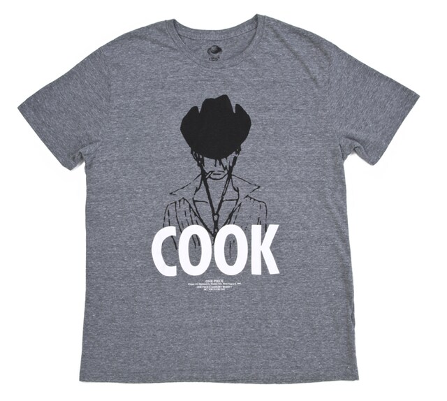 「サンジ」Tシャツは、素材を生かしたデザインがコンセプト。（C）尾田栄一郎/集英社・フジテレビ・東映アニメーション（C）「2009 ワンピース」製作委員会　発売元：（株）バンダイ