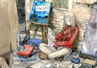 鶴田謙二原画展イメージ（「forget me not」より）