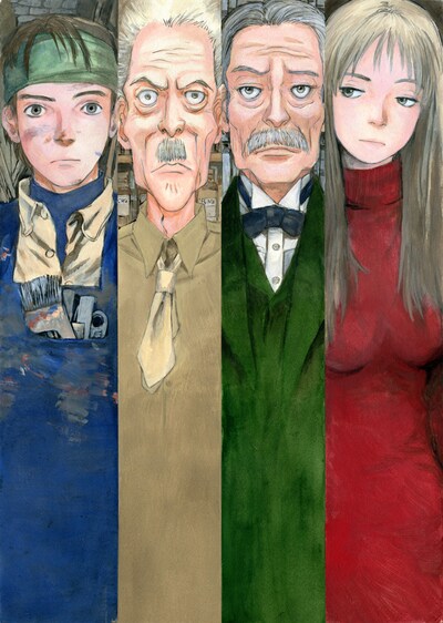 鶴田謙二原画展イメージ（「forget me not」より）