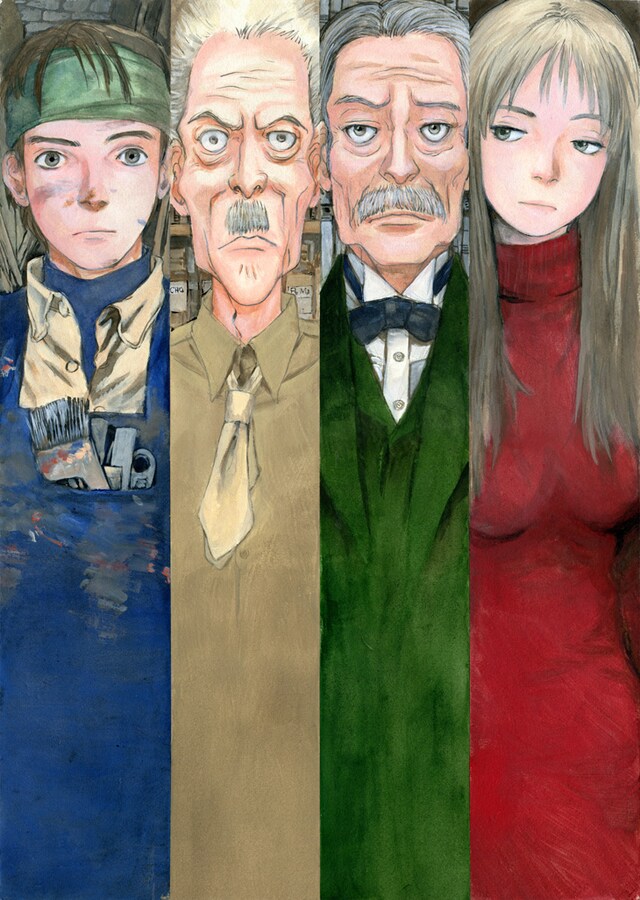 鶴田謙二原画展イメージ（「forget me not」より）