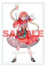 釣巻和「くおんの森」2巻購入特典のポストカード。