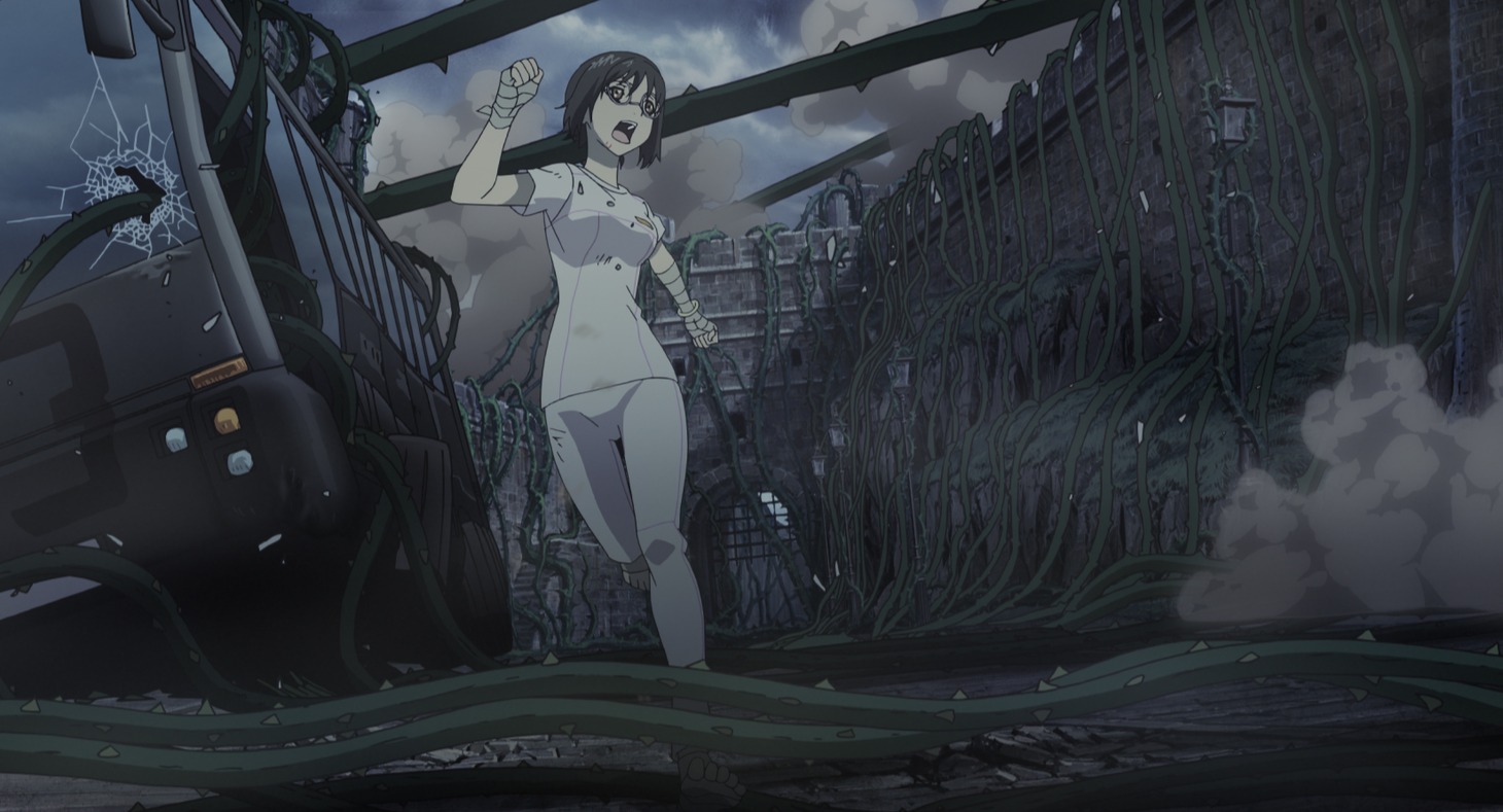 劇場版「いばらの王 -King of Thorn-」より。(C) YUJI IWAHARA/PUBLISHED BY ENTERBRAIN, INC./Team IBARA