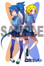 アニブロゲーマーズで配布されるイラストカード（c）志賀伯／講談社