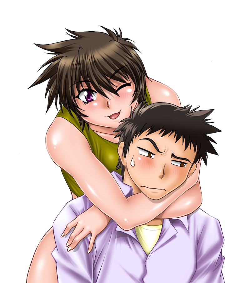 真鍋譲治「彼女で満室（いっぱい）」カット