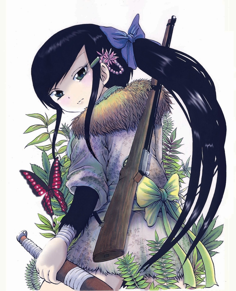 押切蓮介「椿鬼」カット。