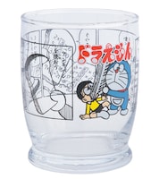G賞「グラス」は4種類存在し、写真は「ドラえもん」をプリントしたもの。(C)藤子プロ