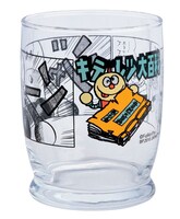 4種類あるG賞「グラス」から、写真は「キテレツ大百科」をプリントしたものナリ。(C)藤子プロ