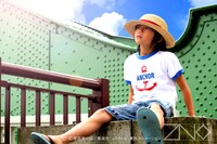 「ルフィの麦わら～シャンクスとの誓いの帽子～」イメージ画像。これで夏を先取りできるぞ。