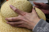 「ルフィの麦わら～シャンクスとの誓いの帽子～」製造過程。