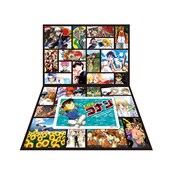 台紙に「名探偵コナン」の図書カードをセットした様子。