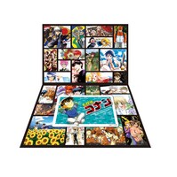 台紙に「名探偵コナン」の図書カードをセットした様子。