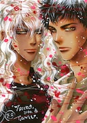 月刊flowers6月号で応募者全員サービスを実施中の、田村由美描き下ろし複製原画。応募締め切りは6月11日だ。