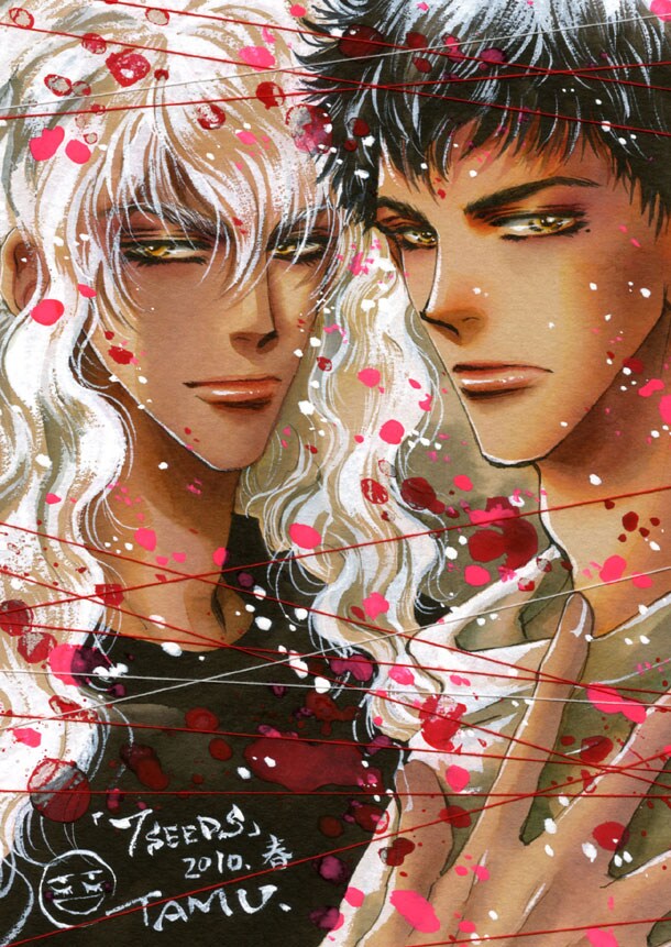 月刊flowers6月号で応募者全員サービスを実施中の、田村由美描き下ろし複製原画。応募締め切りは6月11日だ。