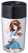 谷川流原作・いとうのいぢキャラクター原案によるツガノガク「涼宮ハルヒの憂鬱」の痛ンブラー。※賞品は製作途中のため画像とは異なる場合があります