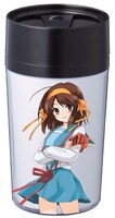 谷川流原作・いとうのいぢキャラクター原案によるツガノガク「涼宮ハルヒの憂鬱」の痛ンブラー。※賞品は製作途中のため画像とは異なる場合があります