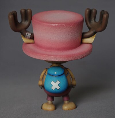 チョッパーフィギュア後姿。　発売元:プレックス　販売代理店:ダイブ(C)尾田栄一郎/集英社・フジテレビ・東映アニメーション