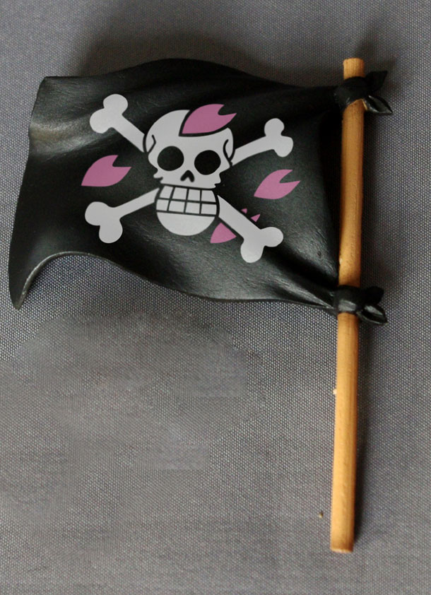 オプションパーツ「ヒルルクの海賊旗」　発売元:プレックス　販売代理店:ダイブ(C)尾田栄一郎/集英社・フジテレビ・東映アニメーション