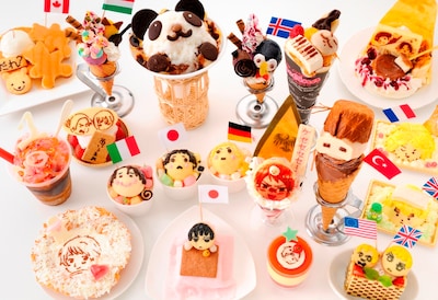 「ヘタリア デザート＆フード」は全部で25種類。