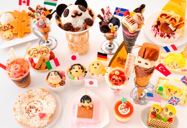 「ヘタリア デザート＆フード」は全部で25種類。