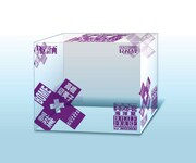 「DP るーみっくわーるど 海洋堂ボトルオンフィギュアコレクションby BOME Vol.3 ラム」の箱。(C)高橋留美子／小学館