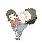 「かげふみさん」の小路啓之がスージャンで擬似親子を描く