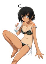 こむそうの新連載「ツナミ！ちゅー意報」カット。