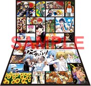 台紙に「ハヤテのごとく！」の図書カードをセットした様子。