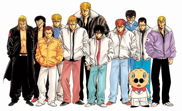 「BADBOYS」原作ビジュアル。(C)田中プロダクション／少年画報社