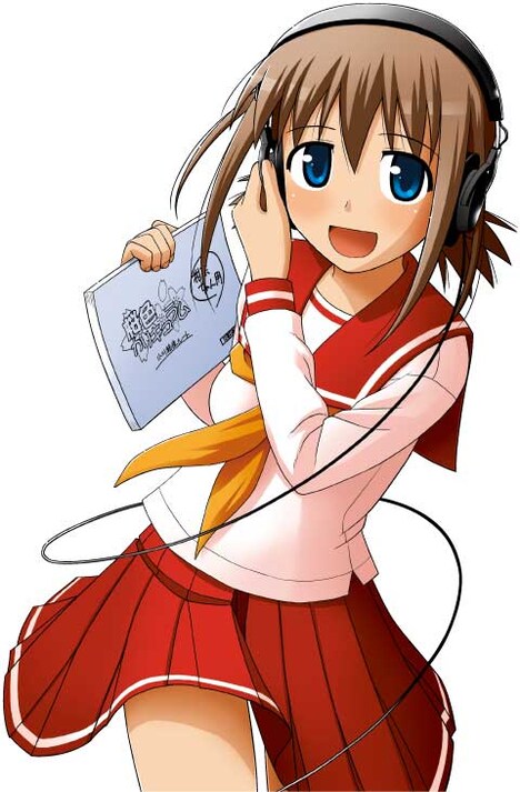 紺野あずれ「こえでおしごと！」イメージカット。