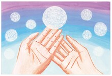 辛酸なめ子展「オーブの記憶」DM