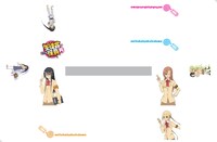 ティッシュBOXカバーの全体図。