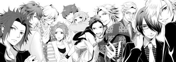イラストと文章で構成される新企画「BROTHERS CONFLICT」。