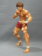 「RDF/範馬刃牙 強きを求めし者」通常版。刃牙のトレードマークである四肢に巻いたテーピングや頭髪のクセも細部まで再現。(C)板垣恵介/FWD