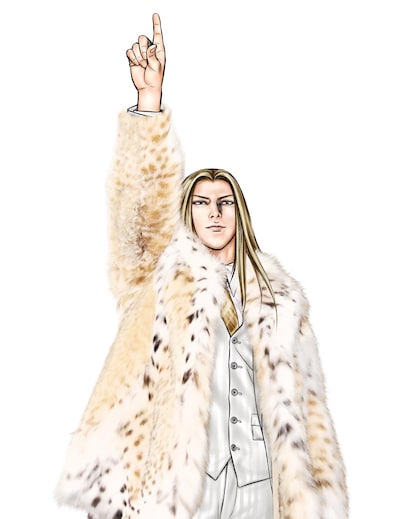 「夜王外伝 真夏の聖夜」より、上条聖也。