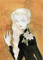 波津彬子「レディ シノワズリ」カット。