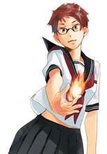 草間さかえ「タケヤブヤケタ」カット。