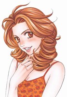 柏屋コッコによる「春美」の原作イラスト。