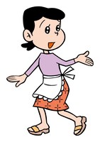 バカボンのママ役には、舞台初出演となる釈由美子が決定した。（C）フジオプロ