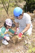 植林開始イベントの様子。　撮影／武田 諭