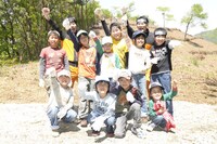 植林開始イベントの様子。　撮影／武田 諭