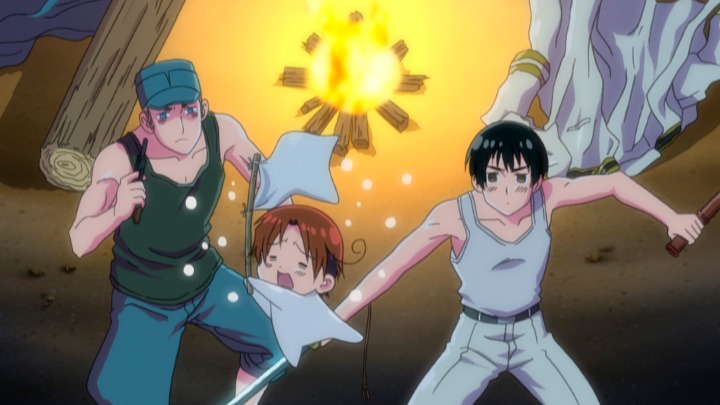 アニメ「ヘタリア Axis Powers」より。（Ｃ）2008 日丸屋秀和・幻冬舎コミックス／ヘタリア製作委員会