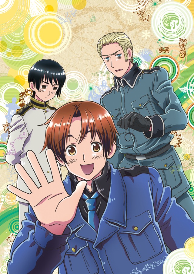 アニメ「ヘタリア Axis Powers」キービジュアル。（Ｃ）2008 日丸屋秀和・幻冬舎コミックス／ヘタリア製作委員会