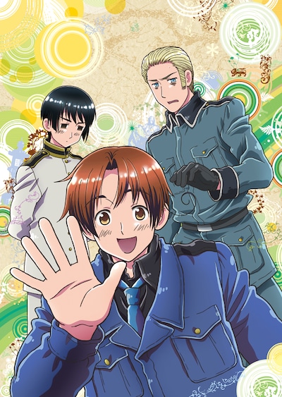 アニメ「ヘタリア Axis Powers」キービジュアル。（Ｃ）2008 日丸屋秀和・幻冬舎コミックス／ヘタリア製作委員会