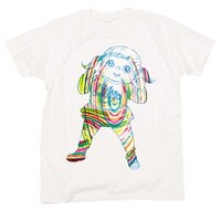 タナカカツキの代表作「オッス！トン子ちゃん」をフィーチャーしたTシャツ「度派手だね☆トン子3」。